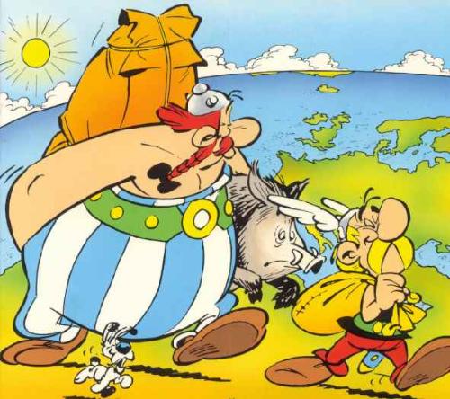 asterix - the best and most popular cartoon in France