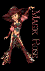 Magik Rose - A dear friend made this for me.