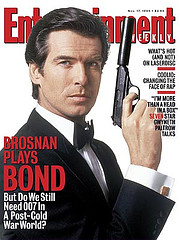 Pierce Brosnan - he played the role of the bond with the most success..