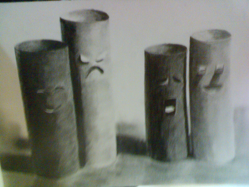 an exercise - An exercise to pratice the light and shadow