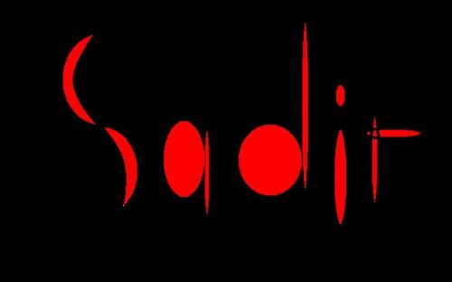 sadir - well... this is just something i made when i was really bored... but i liked it... well if the letters in that picture are really obscure for you, (i like to obscure them.. cos that makes it look like art ;-) ) the letters are 'S-A-D-I-R', which in case you were wondering, is just my name...