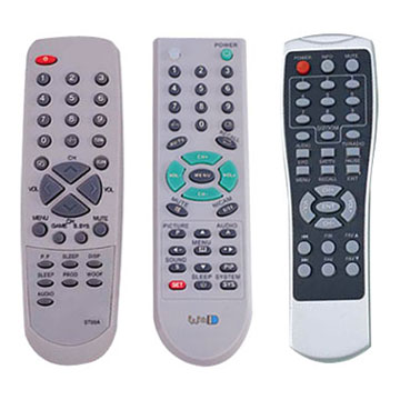 remote control - 3 television remote controls