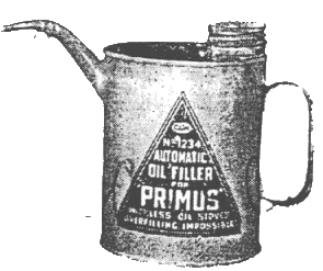 old oilcan - An image of an old fashioned oilcan
