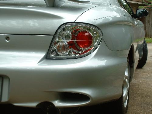 2001 Hyundai Tiburon - This photograph is of my new car - a 2001 Hyundai Tiburon.