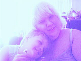 Skylar and I.. - This is one of my favorite pics of us!! He brought me flowers..awwww!!