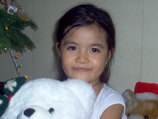 Grand daughter - Allyza Mae - my lucky charm