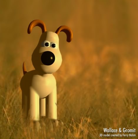 dog! - These is not a dog it is created by graphics..