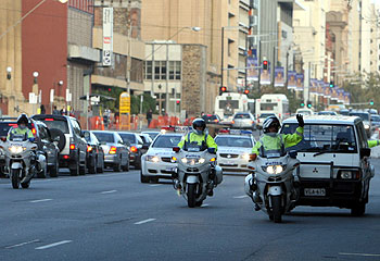 Organ Donation - An organ donation required a Police escort through Adelaide.