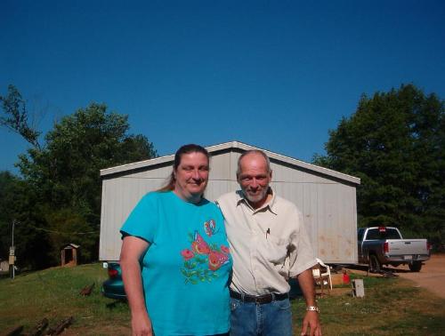 Me and my hubby - Picture taken 5/07/2007