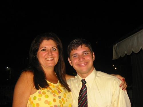Dra.Sumaya e eu - Eu e elegante Dra.Sumaya no meu aniversário em 2005