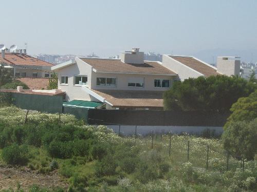 My Neighbor's House - view from my bedroom balcony of the home of the assistant coach of Manchester United.