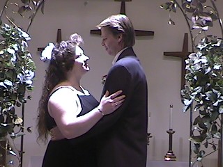 My Wedding Day - My hubby and I on March 11th, 2000