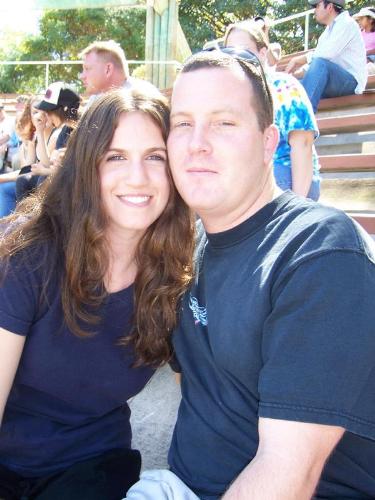 Me and Brian - Me and my groom-to-be at San Diego Wild Animal Park