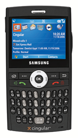 samsung black jack - This is one of the coolest phones I have right now.