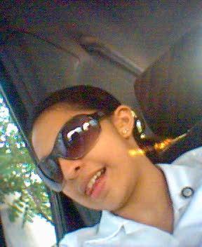 mushymai - a picture taken in our car on my way to school