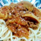 Quick Pasta Sauce -  INGREDIENTS: 1 pound lean ground beef 1 1/3 (6 ounce) cans tomato paste 1 (15 ounce) can tomato sauce 1 (1 ounce) package dry onion soup mix 1 cup water 1/4 tablespoon dried basil 1/8 teaspoon garlic, minced 2 teaspoons dried oregano salt to taste ground black pepper to taste   DIRECTIONS: 1. In a large skillet cook ground beef. Mix in the tomato paste, tomato sauce, onion soup mix, water, basil, garlic, oregano, salt, and ground black pepper. 2. Simmer until heated through.