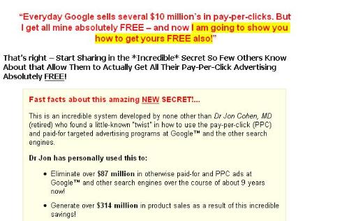 get google pay-per-click ads for free..!! - google pay-per-click ads for free..!! believe it or not??
