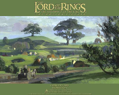 Hobbit's Place Art - A very cool picture with they hobbit's place made in art faction...hope you like it ;)