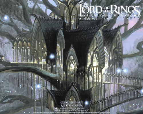 Lothlorien Art - it's one of my favorite pictures , the sacred place of the elves - lothlorien made in art-faction
