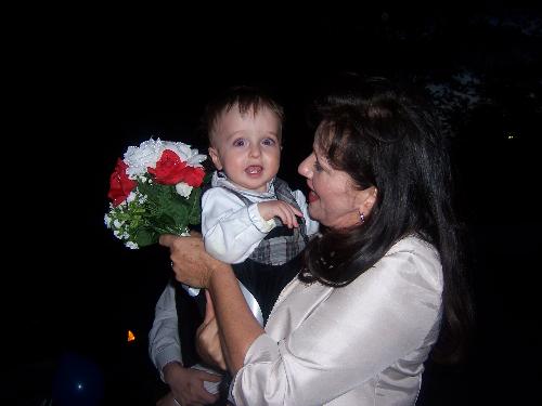 my mom and little monkey - This was taken at my brother's wedding last year my mom and little monkey - This was taken at my brother's wedding last year