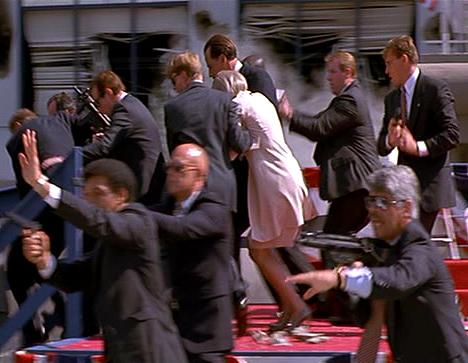 First Lady - First Lady's Extraction off the podium...