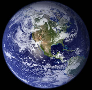 Thats our mother earth!!! - thats da earth wher we all live!! it provides us with the best conditions 4 living!!