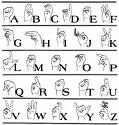 American Sign Language alphabet - This is a photo of the American Sign Language alphabet. I am learning American Sign Language (ASL)