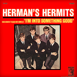 Herman's Hermits Album Cover - Album cover for I'm into Something Good. I actually have this album