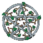 Pentagram - Pentagram twined with ivy