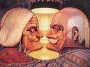 Young and Old - Optical illusion, can you see it?