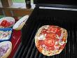 grilled pizza - pizza on a grill instead of oven
