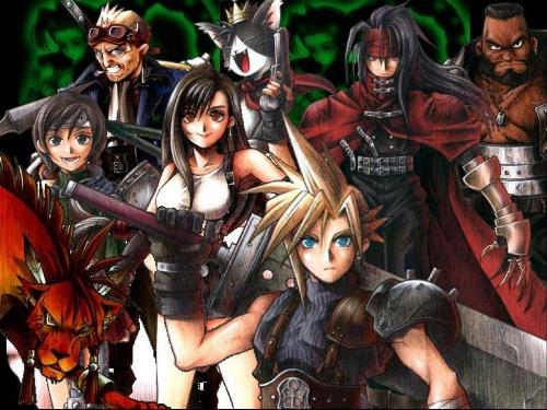 final fantasy 7 group - this is the final fantasy group...