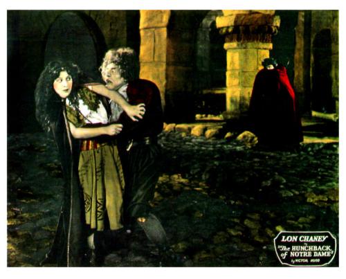 the hunchback of Notre dame - The poster of the movie 'the hunch back of Notre Dame'.