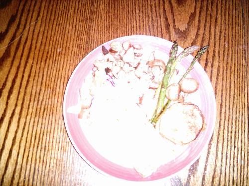Dinner - Plate of food