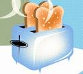toast - toast with butter, hot and fresh