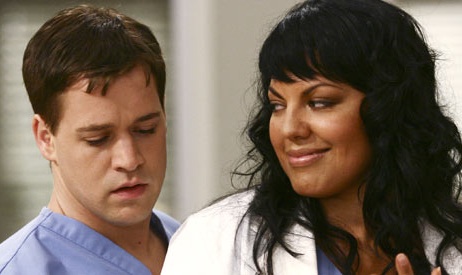 George and Callie - George and Callie from the TV show 'Greys Anatomy'