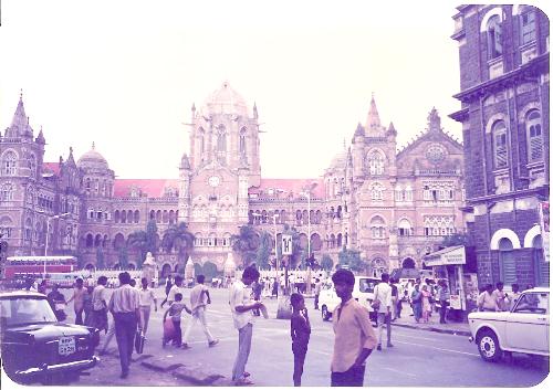 Mumbai CST - This is one of most recognizable location in Mumbai, India. An heritage building still used by thousands of commuters every day. Formerly known as VT (Victoria Terminus), Mumbai CST (Chhattrapati Shivaji Terminus) serves as the headquarters for Central Railways in India.  The magnificent building is designed in Gothic style of architecture by Frederick William Stevens in 1887-1888