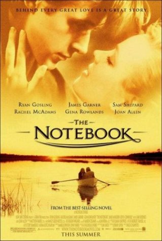The Notebook Cover - The Notebook Cover.. Ryan Gosling and Rachel Mcadams