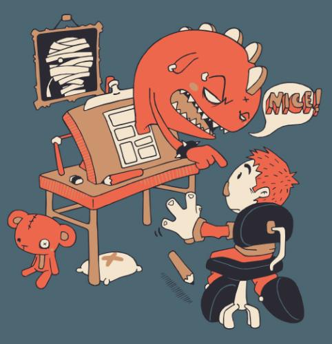 The Drawing and the Drawer - by deviantart.com user DJBisparulz