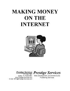 make money - make money from the internet