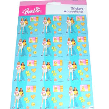 Dollar Store Stickers - Barbie Dollar Store Stickers