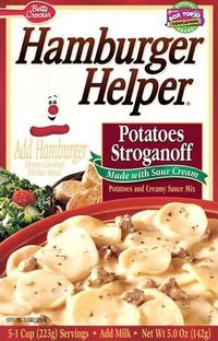 Hamburger Helper - Potato Stroganoff Hamburger Helper - Potato Stroganoff