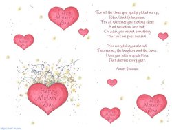 Mother's Day - A tribute to my Mom.
