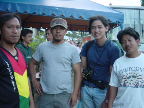 barkada from kiangan - I took a four-day solo trip to Kiangan, Ifugao. These were the friends that took care of me on these four memorable days, Kuya Nilo, Clark and Jovin, plus Jonathan. Their families and friends too invited me into their homes.