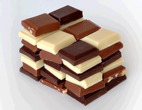 chocolate ~ - black chocolate , white chocolate, milk chocolate