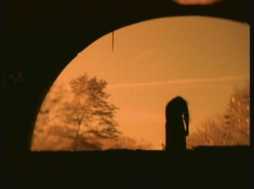 Woman under bridge - Woman under bridge in the intro. Really creepy.