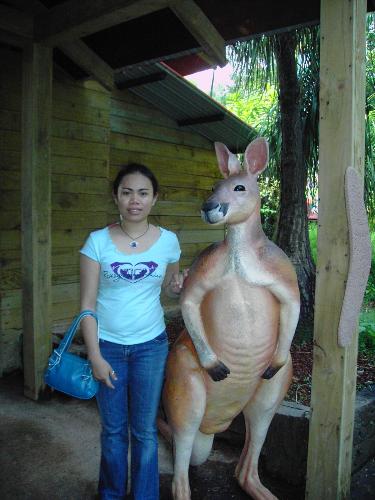 My sister - She is my sister presently working in Singapore. Isn't she cute?