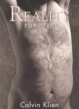 Calvin Klein - Clavin Klein. Reality for men.  A funny picture.