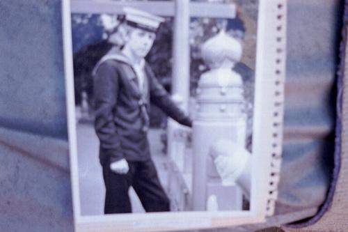 The Biography of a Seafaring Man - ...could be the name of a book about me. This is me as a sailor in 1974, taken for the local paper.