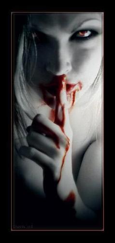 Bloody vampire - Do u wan some blood...hehehehe